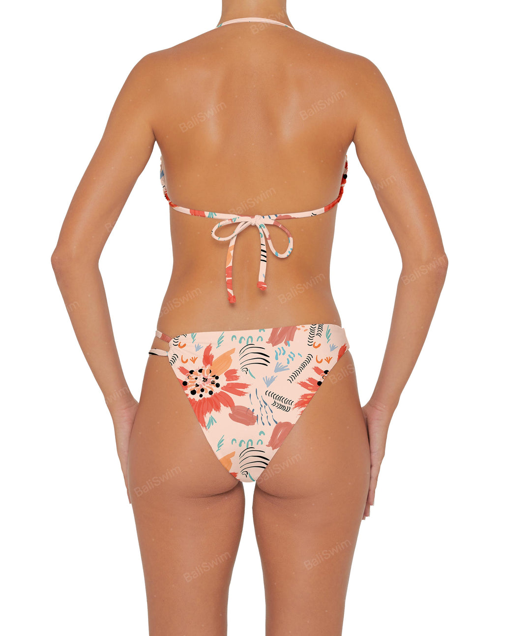 BSWS-B80 Double Strap Bikini Bottom