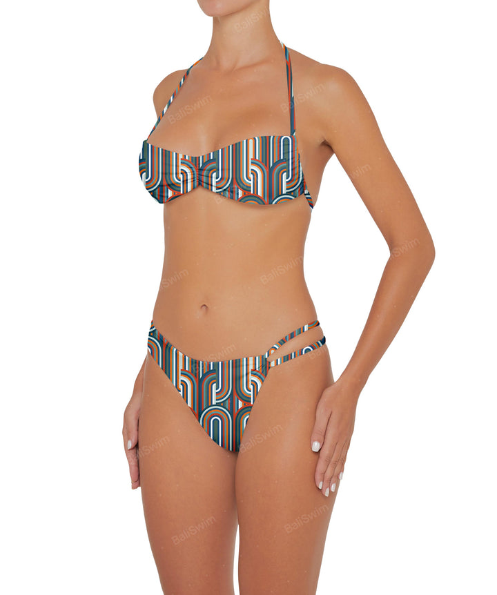 BSWS-B80 Double Strap Bikini Bottom