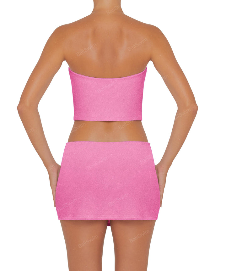 BSWS-T82 Bandeau Tankini Top