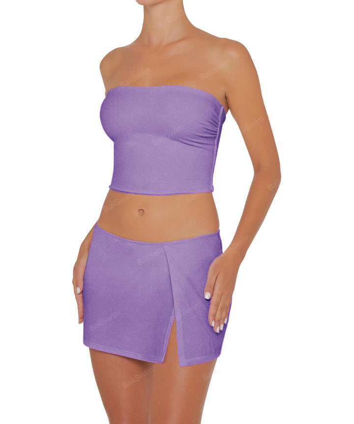 BSWS-T82 Bandeau Tankini Top