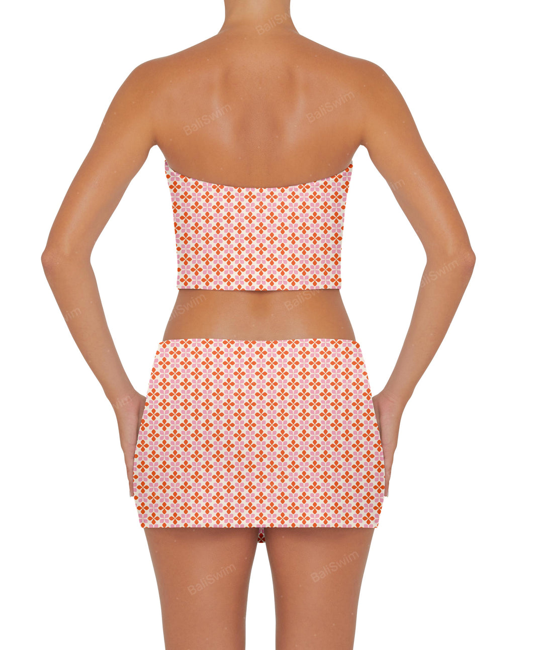 BSWS-T82 Bandeau Tankini Top