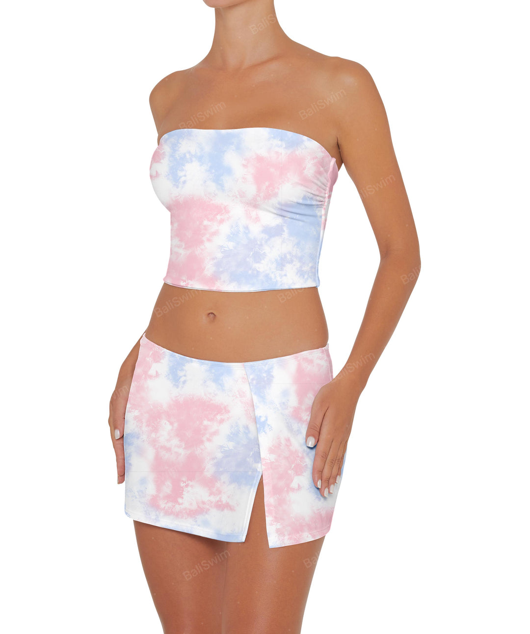 BSWS-T82 Bandeau Tankini Top