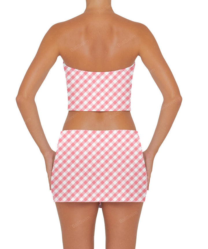 BSWS-T82 Bandeau Tankini Top
