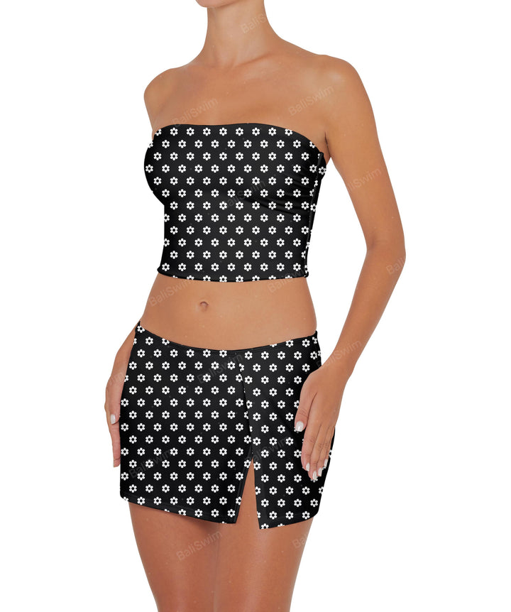 BSWS-T82 Bandeau Tankini Top