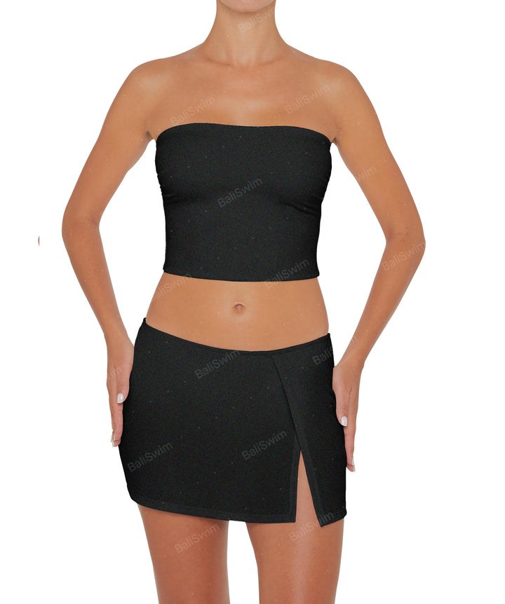 BSWS-T82 Bandeau Tankini Top