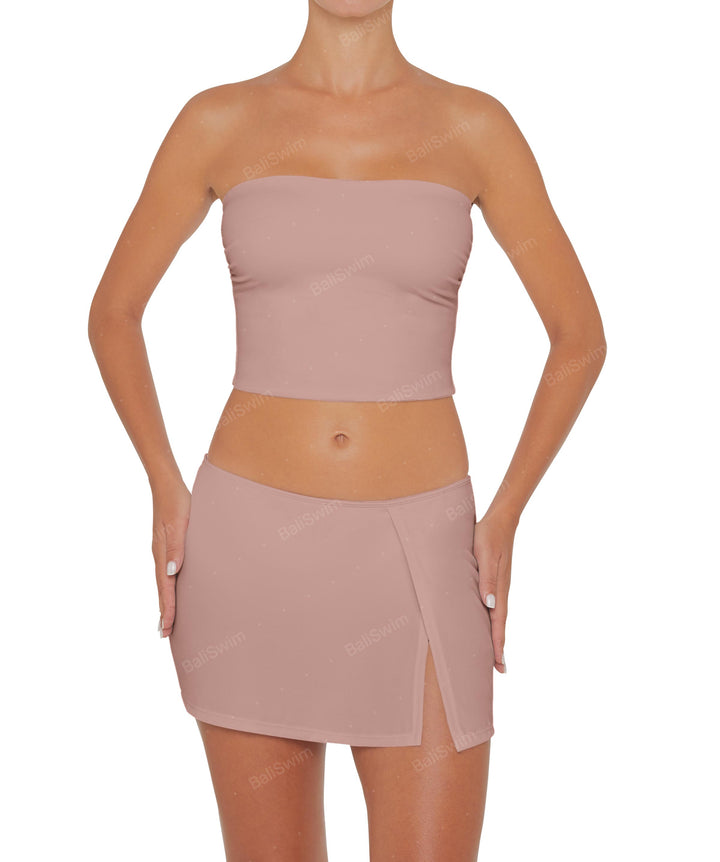 BSWS-T82 Bandeau Tankini Top