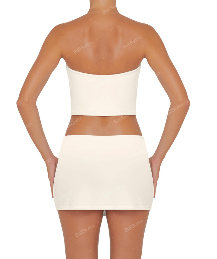 BSWS-T82 Bandeau Tankini Top