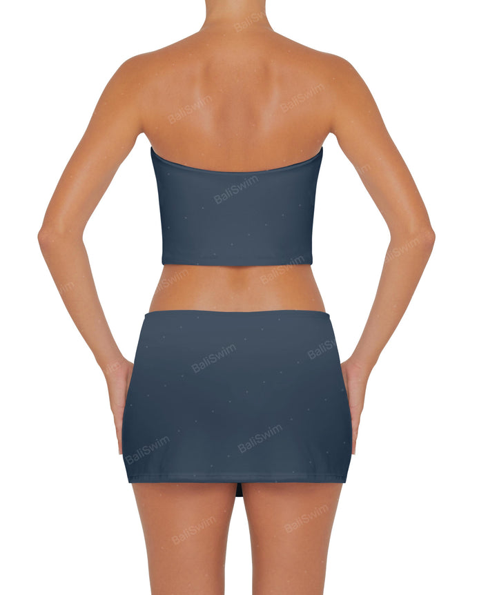 BSWS-T82 Bandeau Tankini Top