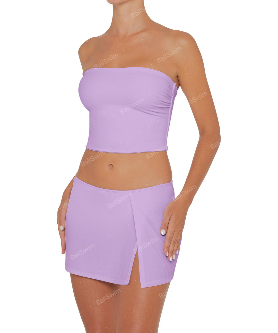 BSWS-T82 Bandeau Tankini Top