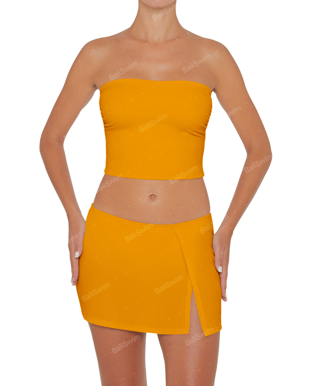 BSWS-T82 Bandeau Tankini Top