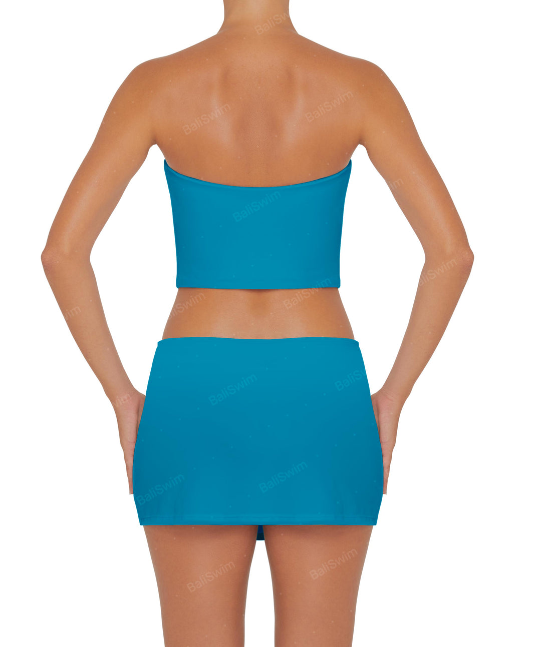 BSWS-T82 Bandeau Tankini Top