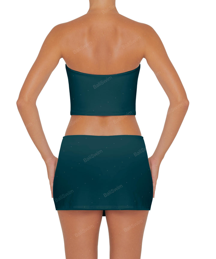 BSWS-T82 Bandeau Tankini Top