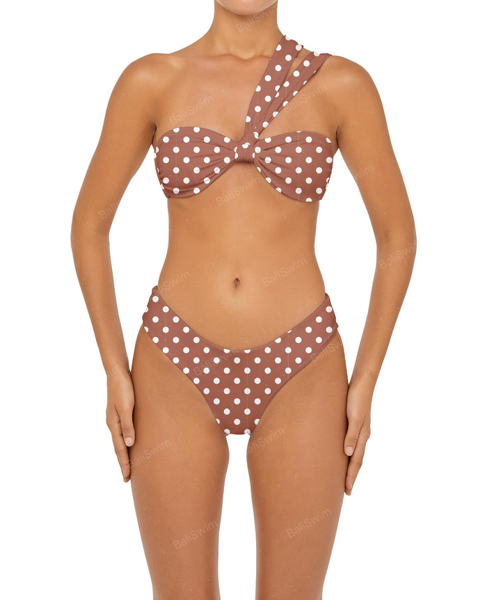 BSWS-T83 Asymmetric Bandeau Bikini Top