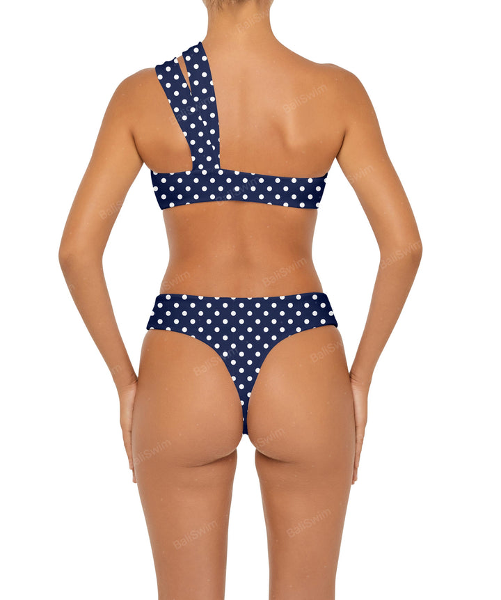 BSWS-T83 Asymmetric Bandeau Bikini Top