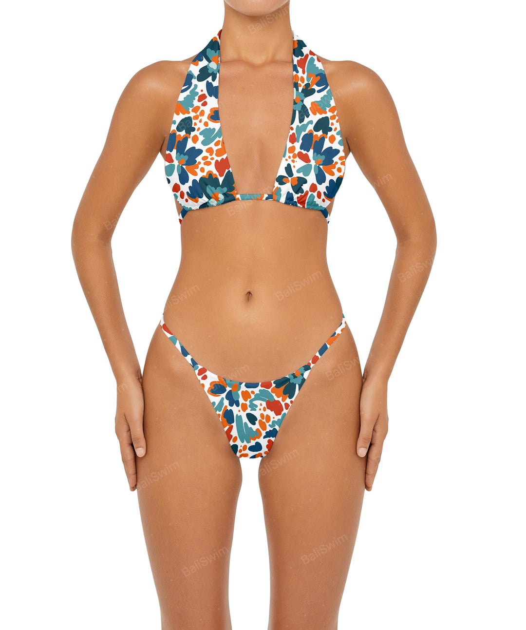 BSWS-T84 Halter Bikini Top