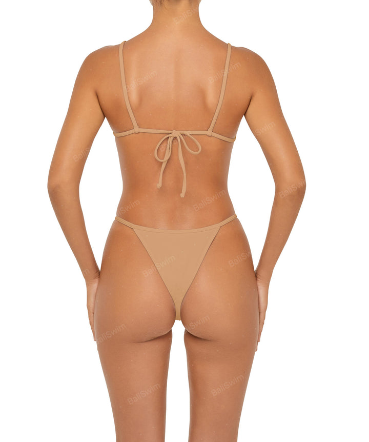 BSWS-T85 Adjustable Gathered Bikini Top