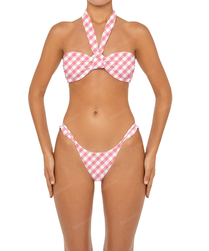 BSWS-T86 Removable Halter Bandeau Bikini Top