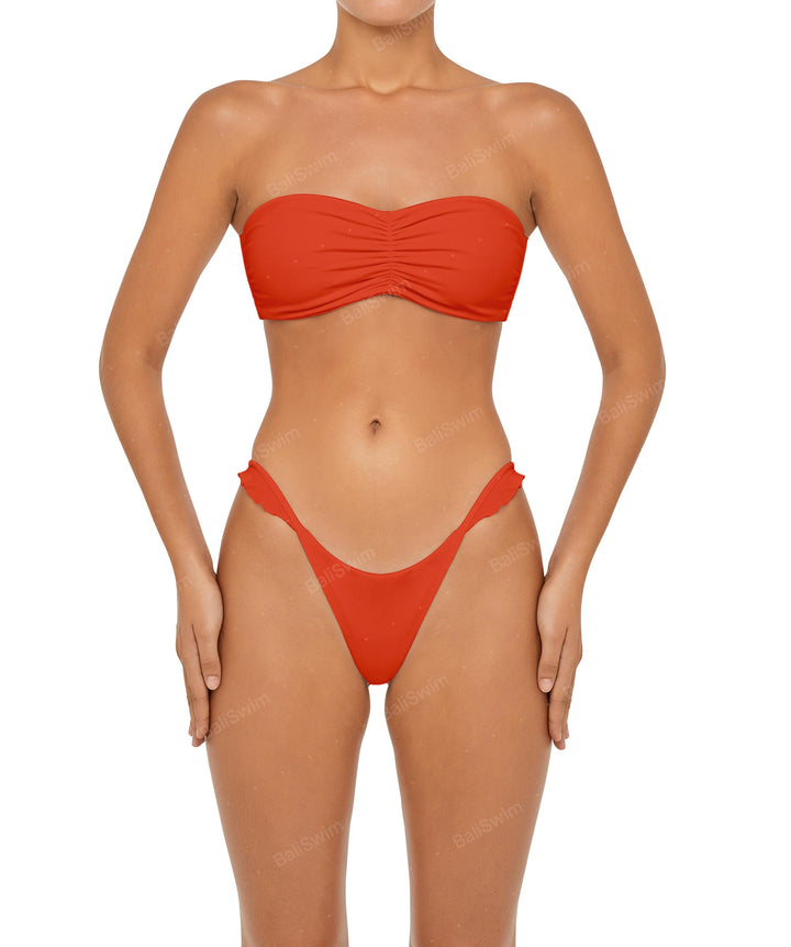 BSWS-T86 Removable Halter Bandeau Bikini Top