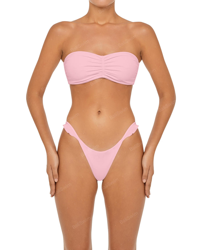 BSWS-T86 Removable Halter Bandeau Bikini Top