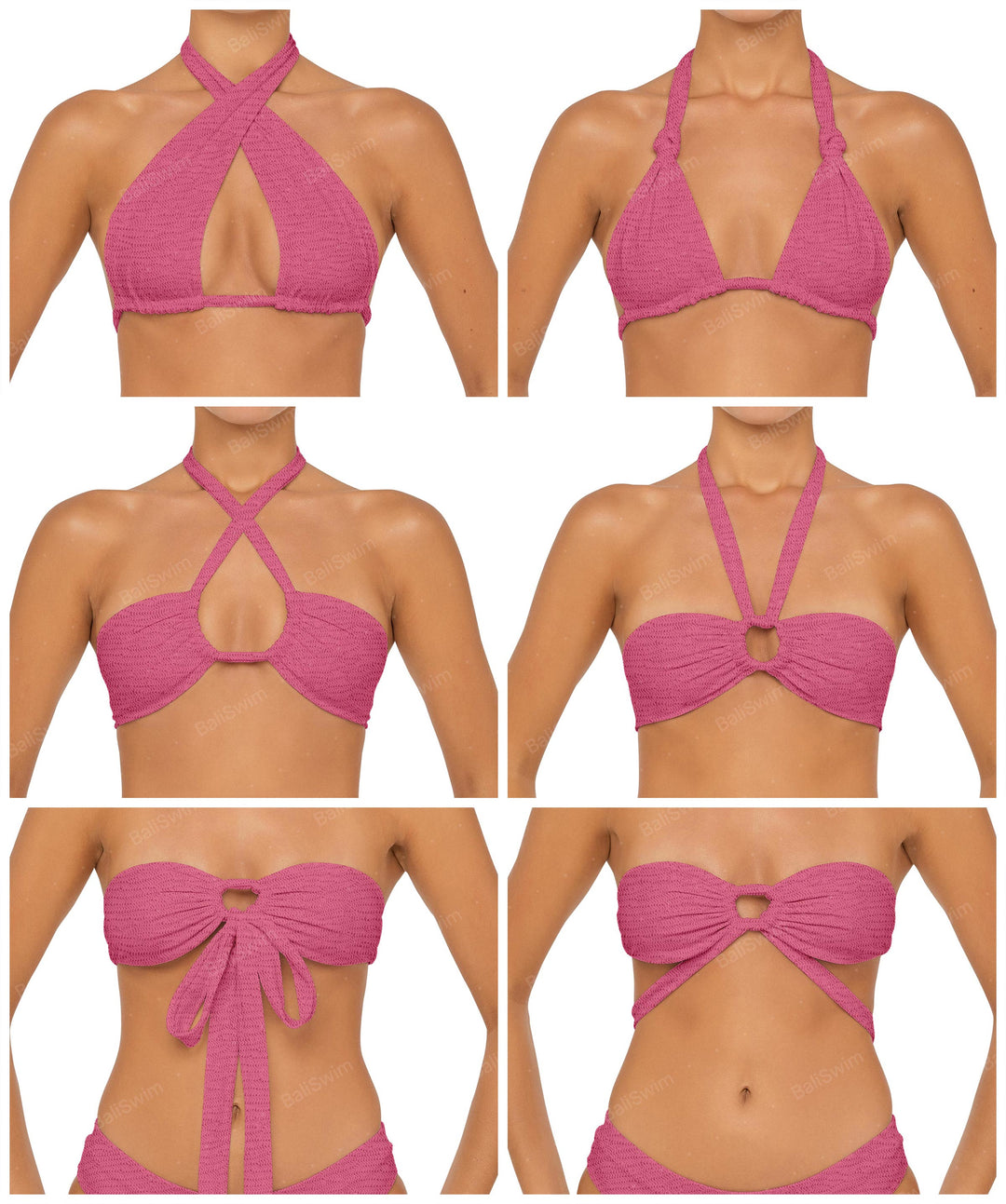 BSWS-B87 Mid Rise Bikini Bottom