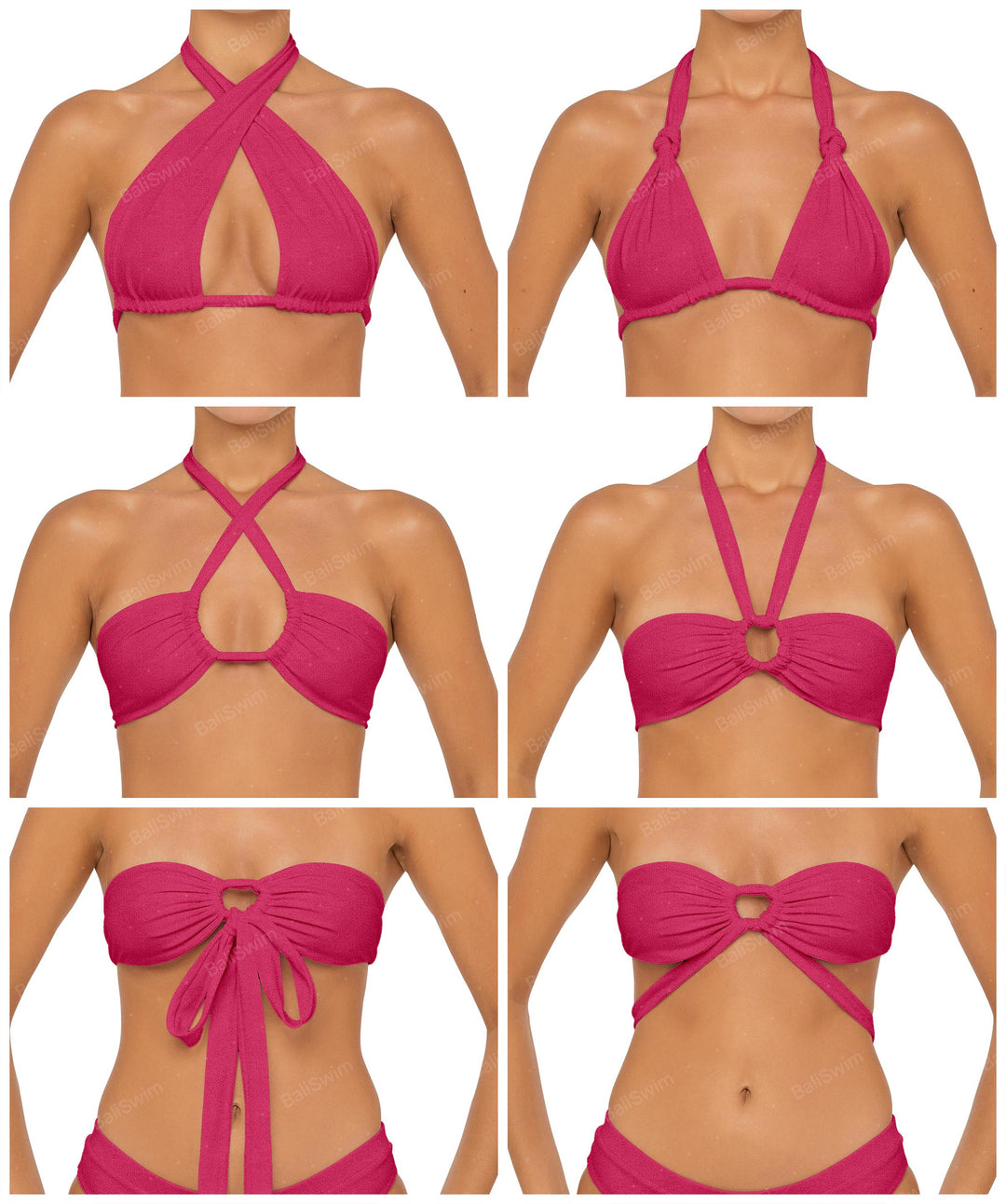 BSWS-B87 Mid Rise Bikini Bottom