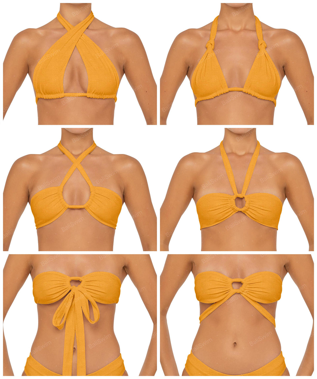 BSWS-B87 Mid Rise Bikini Bottom