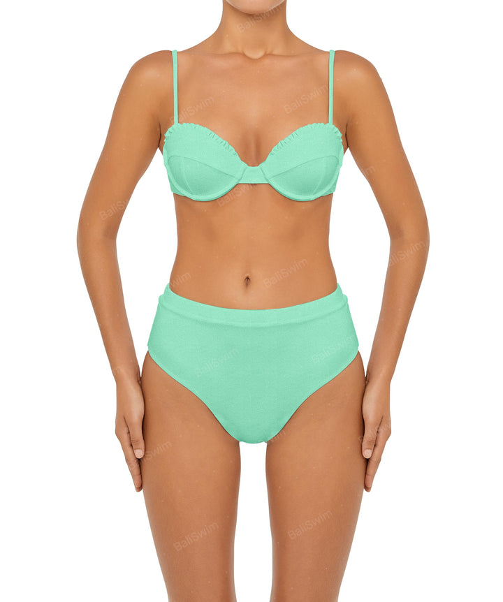 BSWS-B88 High Rise Bikini Bottom