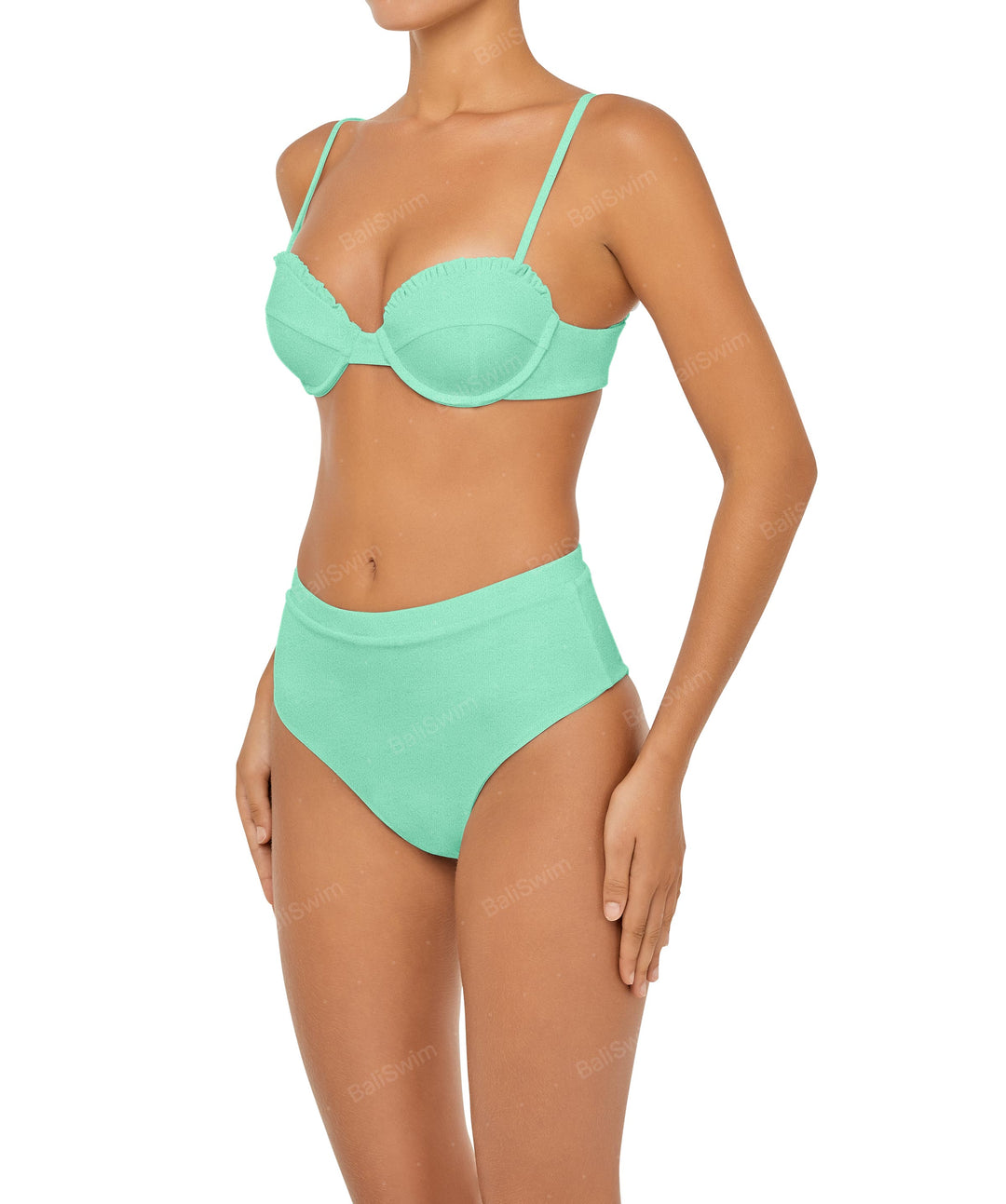BSWS-B88 High Rise Bikini Bottom