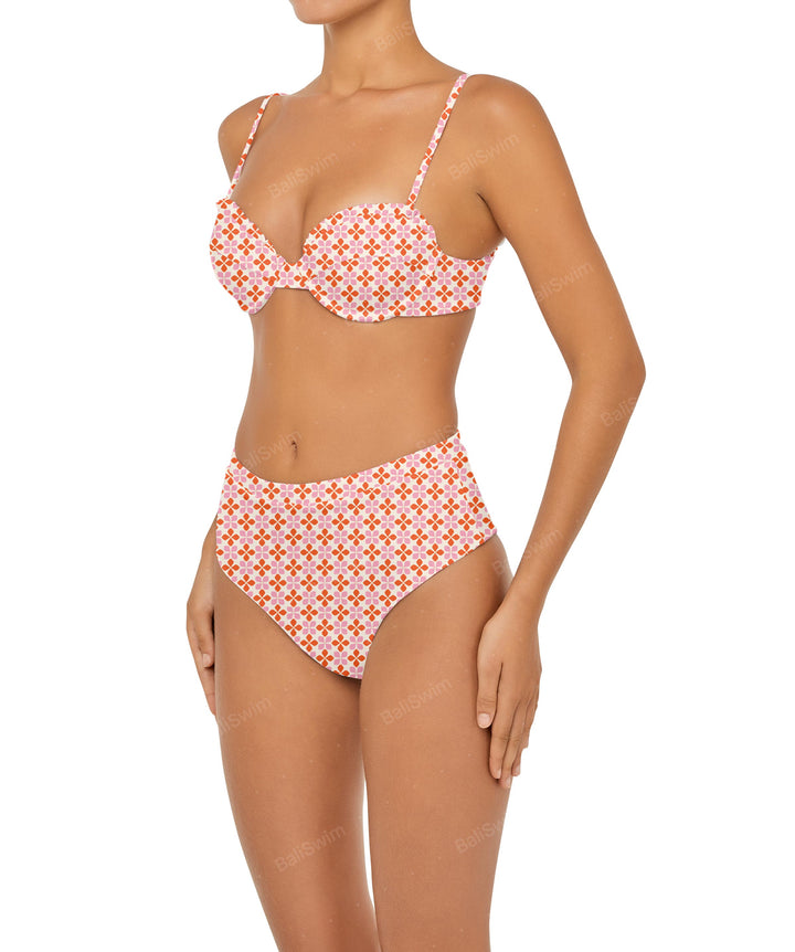 BSWS-B88 High Rise Bikini Bottom
