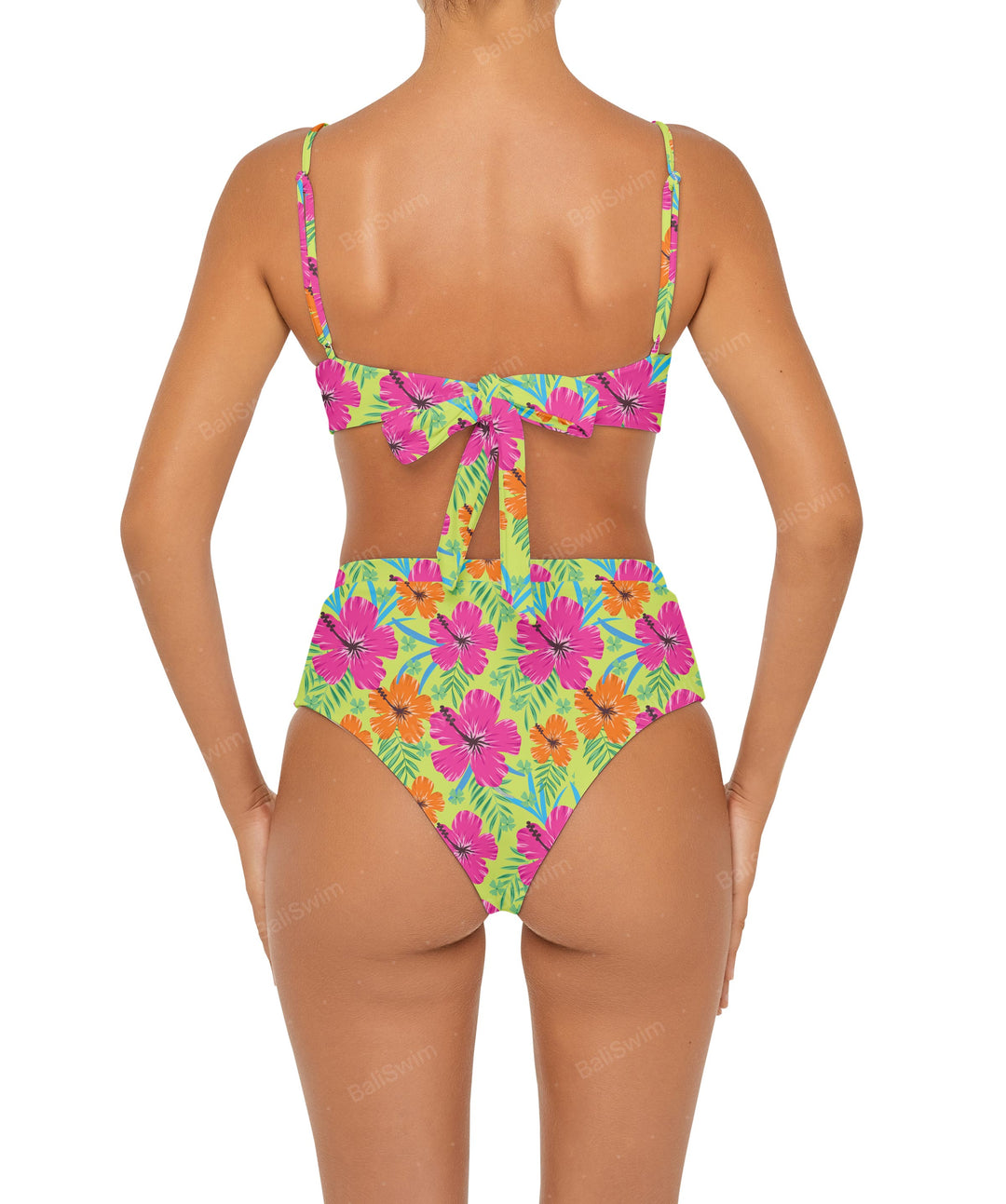 BSWS-B88 High Rise Bikini Bottom