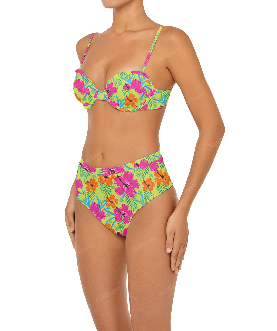 BSWS-B88 High Rise Bikini Bottom