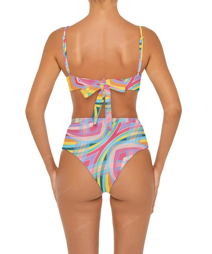 BSWS-B88 High Rise Bikini Bottom