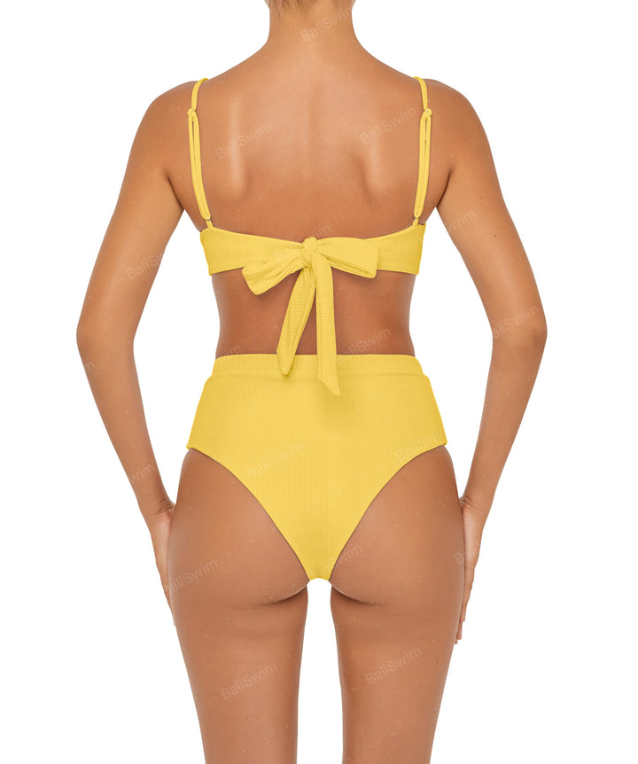 BSWS-T88 Ruffles Underwire Bikini Top