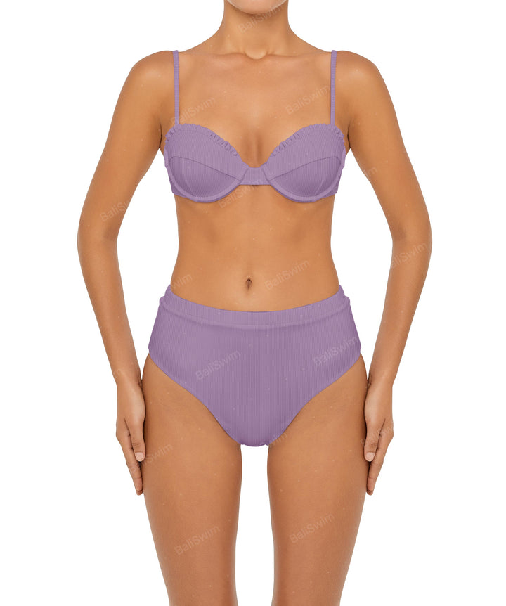 BSWS-T88 Ruffles Underwire Bikini Top