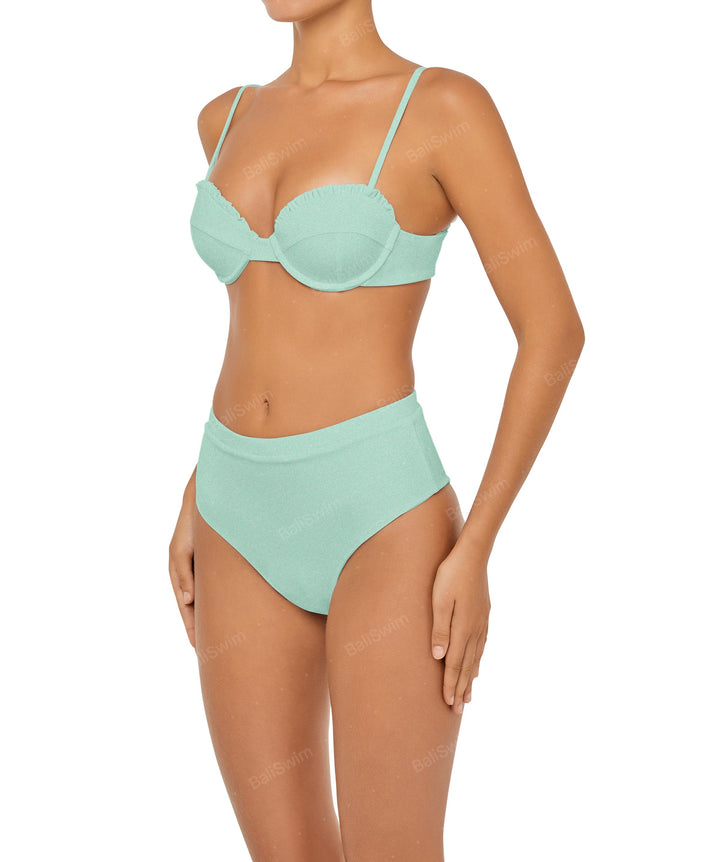 BSWS-B88 High Rise Bikini Bottom