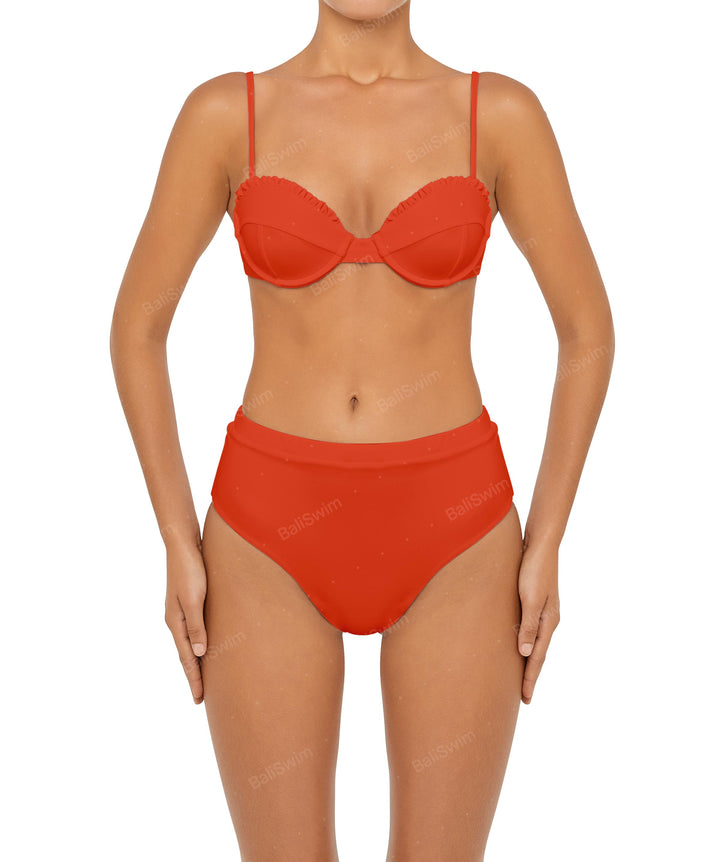 BSWS-B88 High Rise Bikini Bottom
