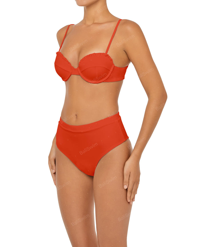 BSWS-B88 High Rise Bikini Bottom
