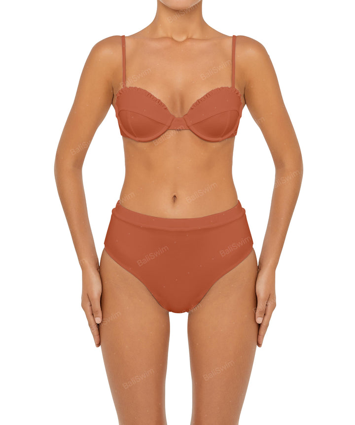 BSWS-B88 High Rise Bikini Bottom