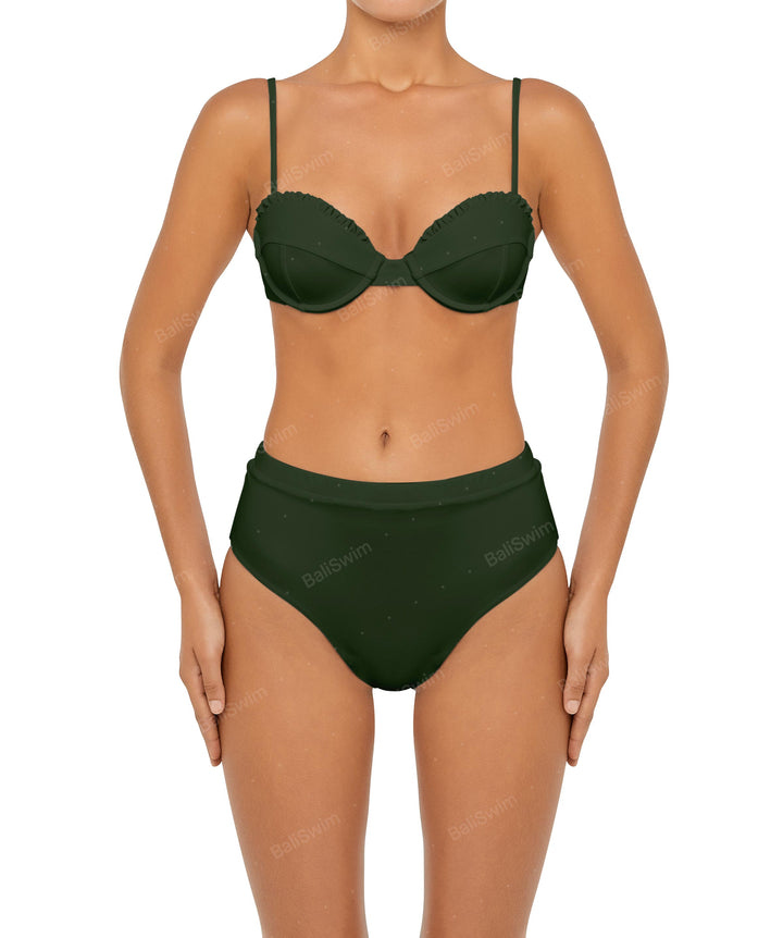 BSWS-B88 High Rise Bikini Bottom