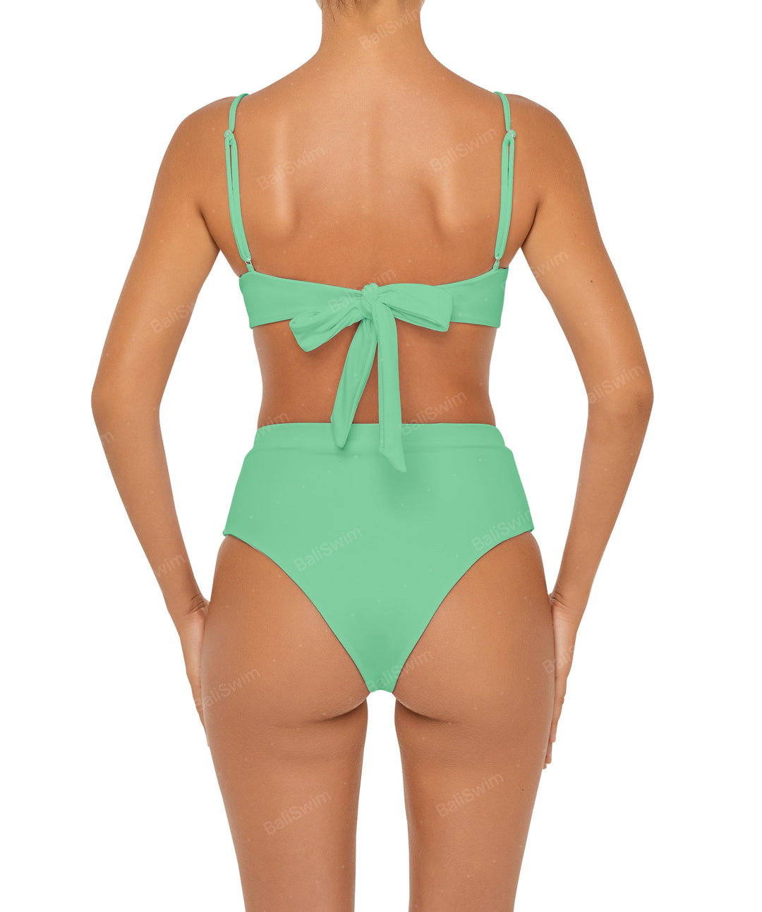 BSWS-B88 High Rise Bikini Bottom