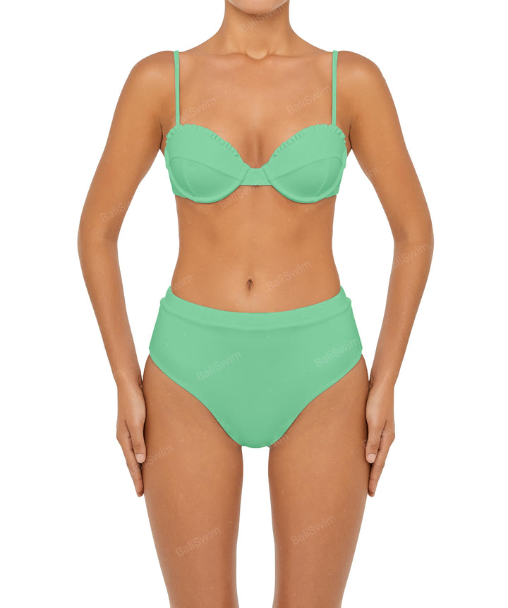 BSWS-B88 High Rise Bikini Bottom