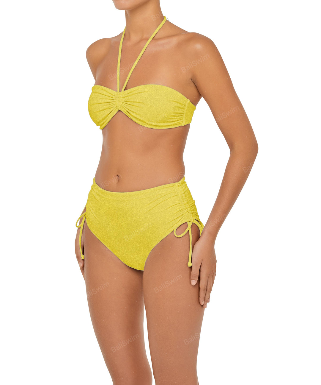 BSWS-T89 Bandeau Halter Neck Bikini Top