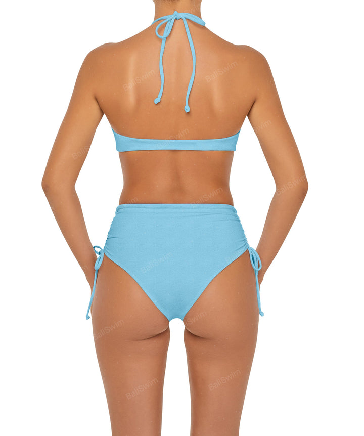 BSWS-T89 Bandeau Halter Neck Bikini Top