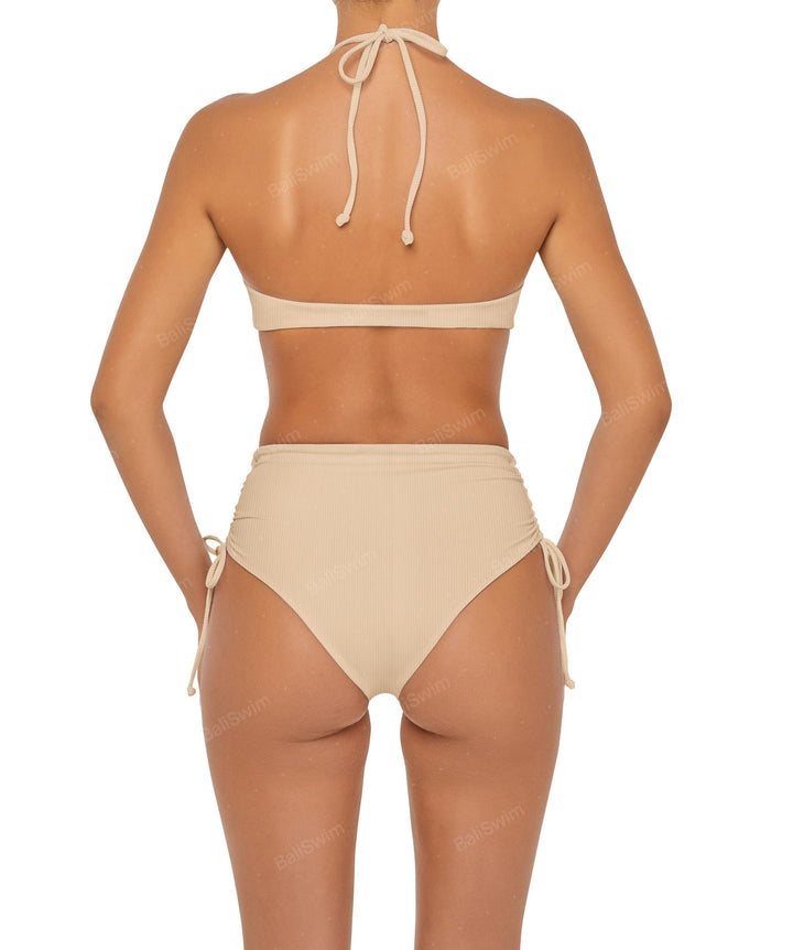 BSWS-T89 Bandeau Halter Neck Bikini Top