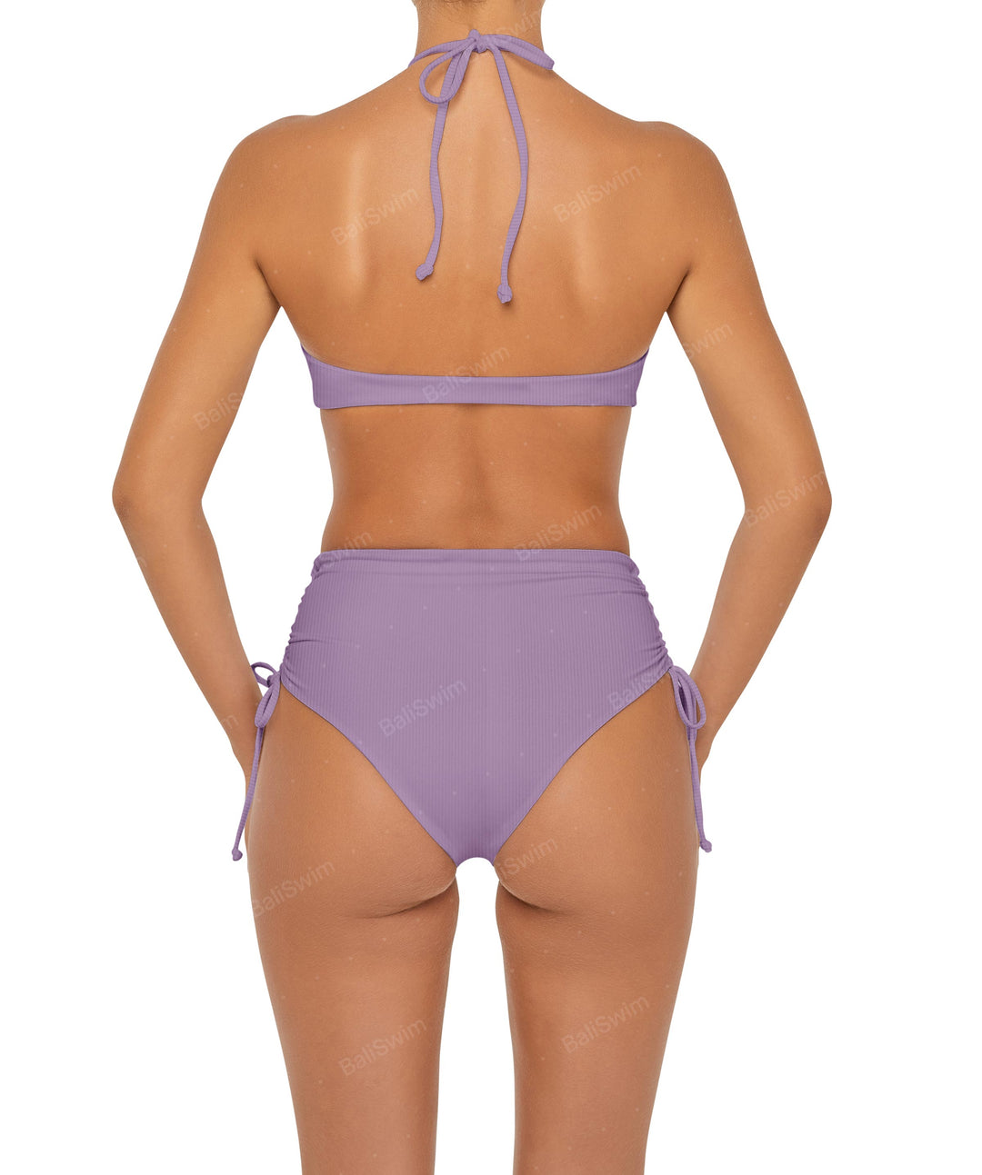BSWS-T89 Bandeau Halter Neck Bikini Top