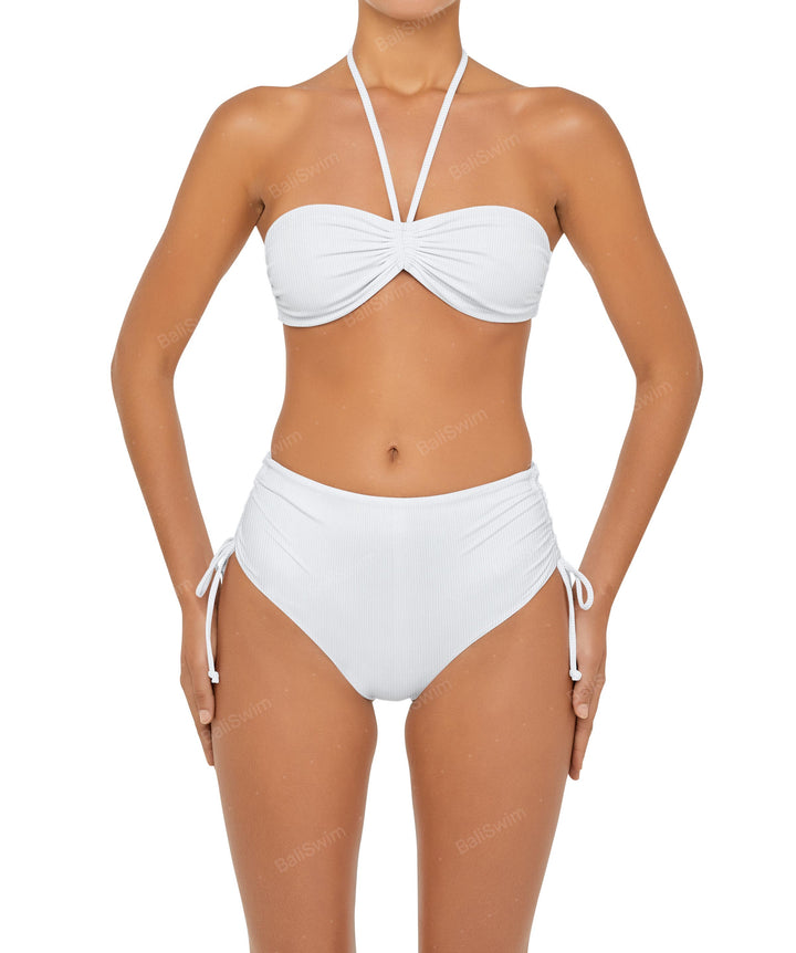 BSWS-T89 Bandeau Halter Neck Bikini Top