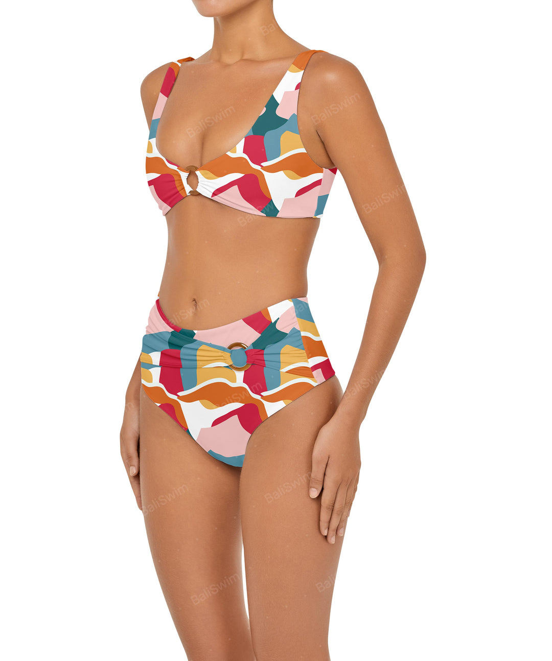 BSWS-B90 High Rise O-Ring Bikini Bottom