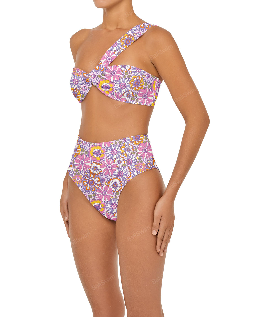 BSWS-B92 High Rise Panel Bikini Bottom