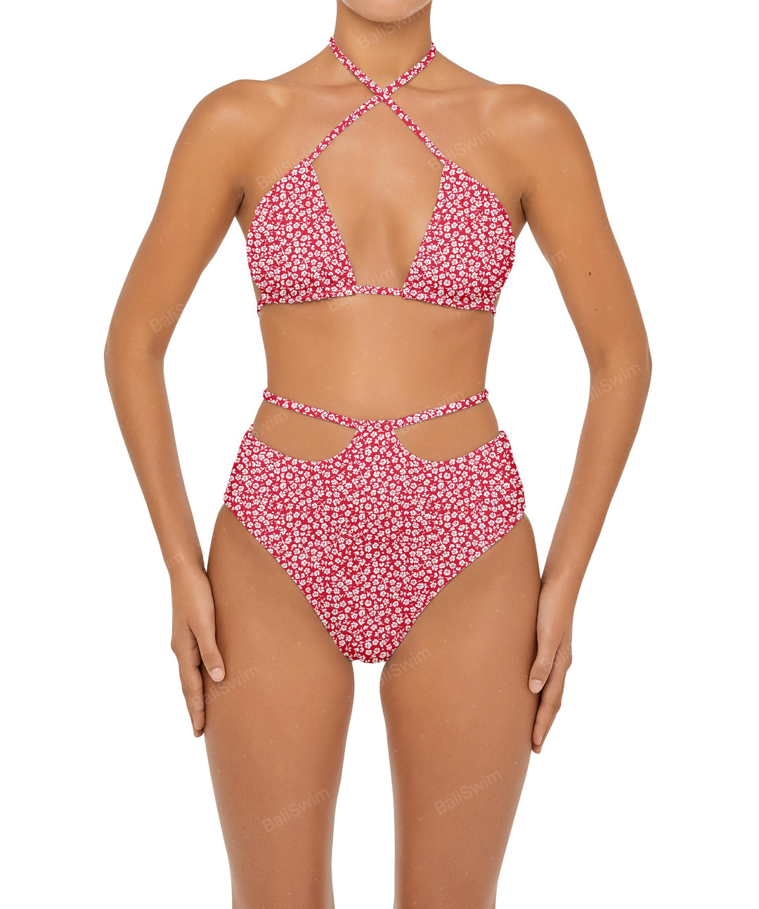BSWS-T93 Versatile Strappy Bikini Top