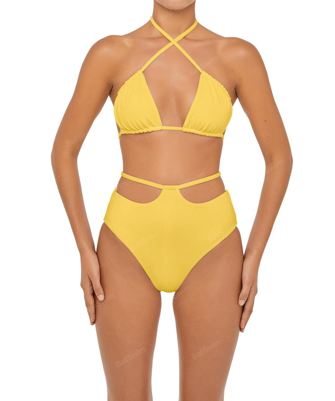 BSWS-T93 Versatile Strappy Bikini Top